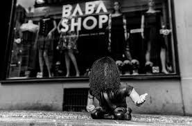 Babashop physical store in Maastricht at dusk